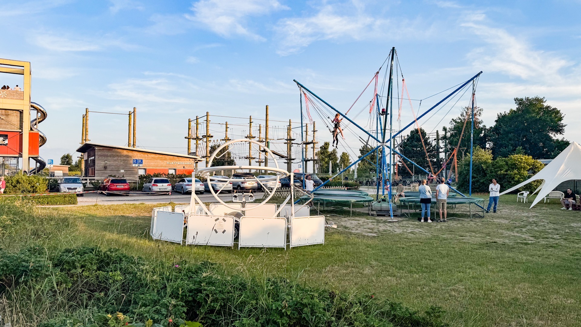 Familienzeit am Strand
