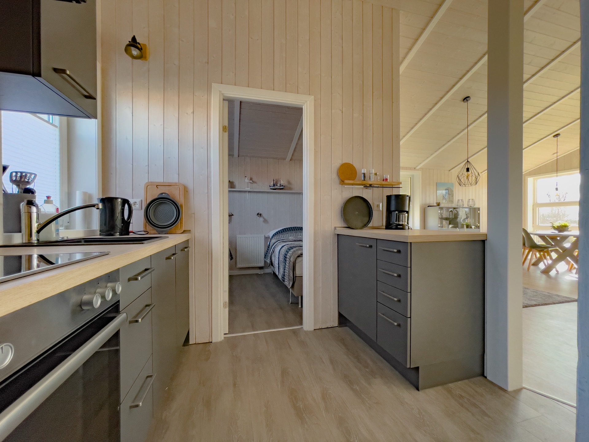 Treppe zum Obergeschoss