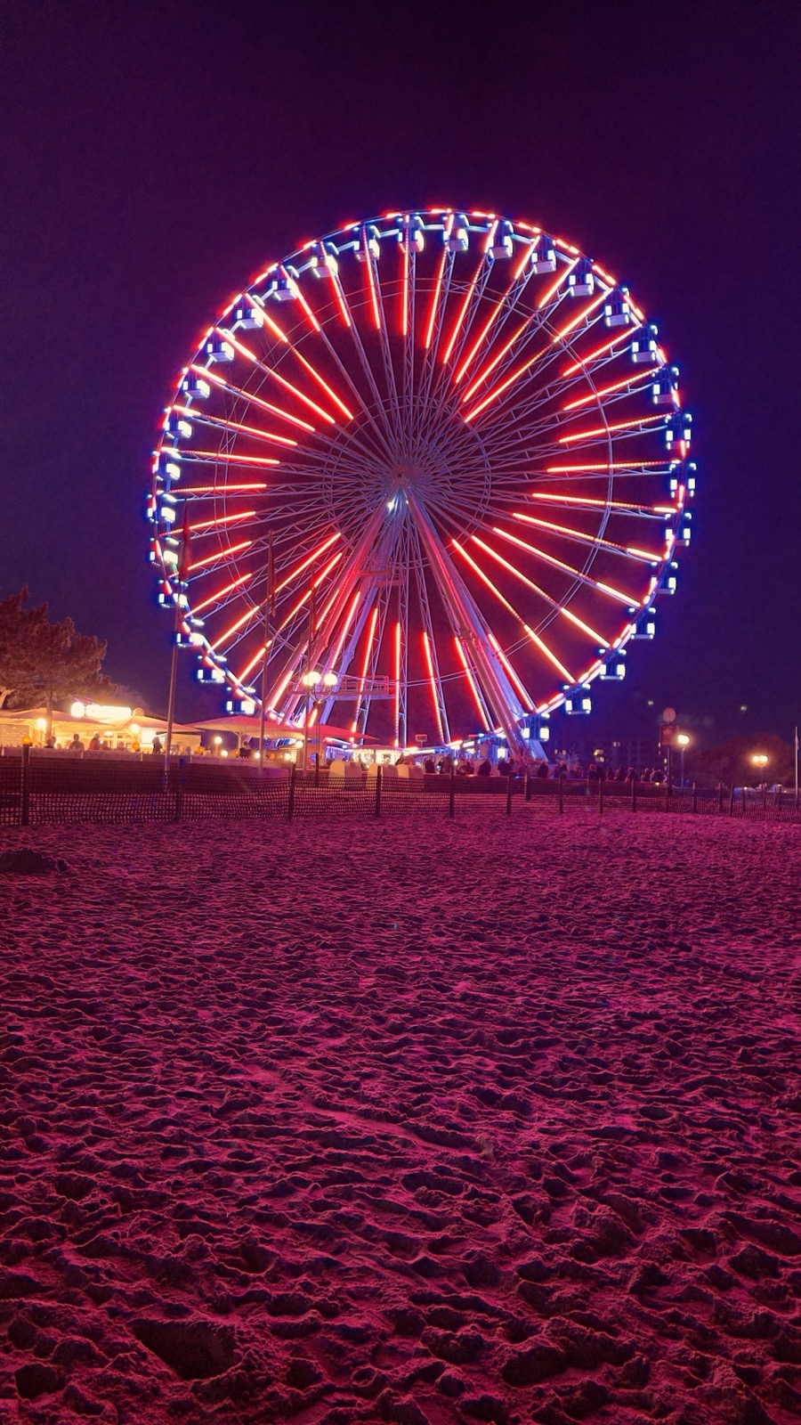 Riesenrad „La Noria“ auf der Nordwiese in Grömitz