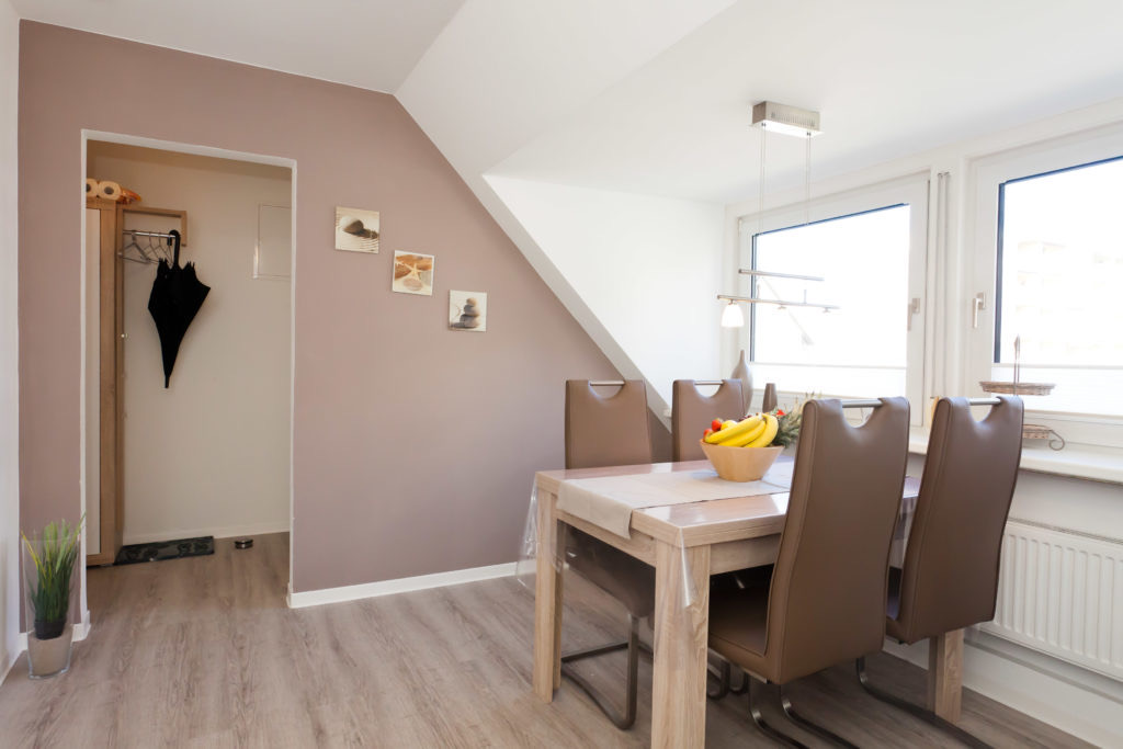 Essplatz mit Blick ins Grüne