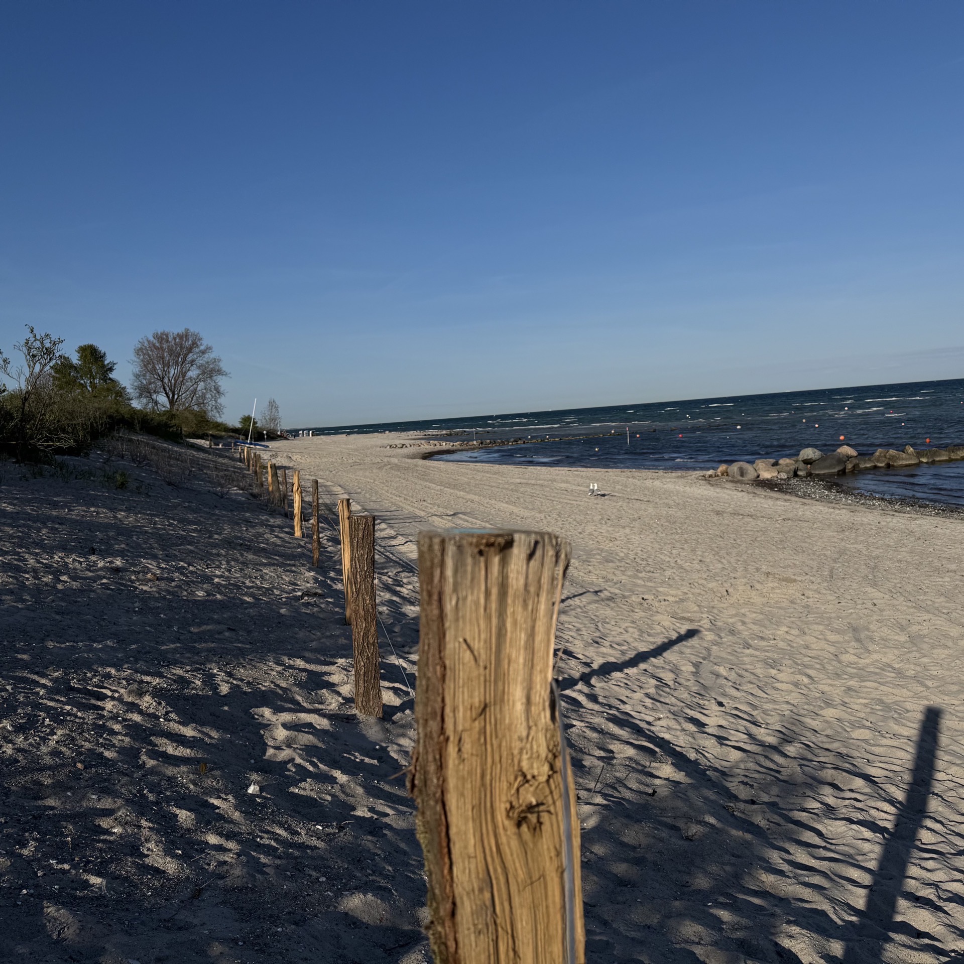 Strandkorbvermietung am Strand